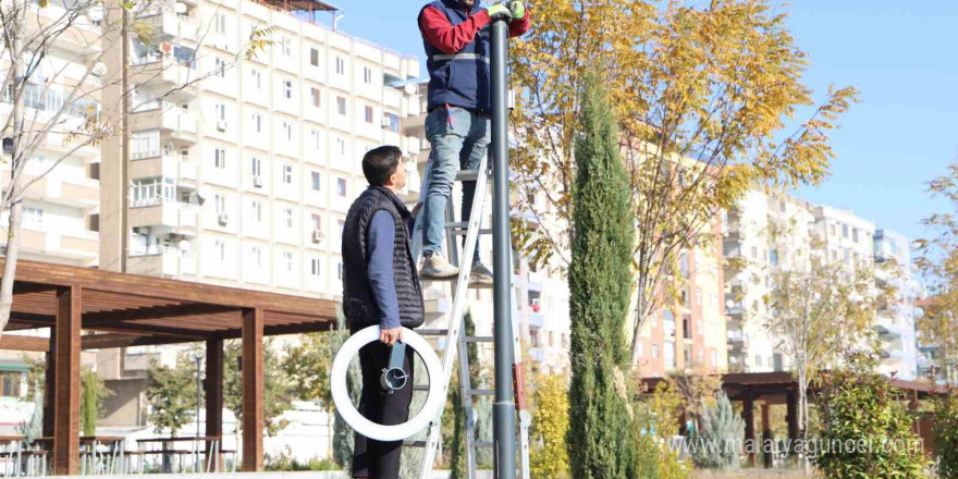 Yenişehir Millet Bahçesi’nde kapsamlı bakım çalışması başlatıldı