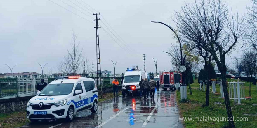 Yeşilırmak Nehri’ne atlayan çocuğun cansız bedenine ulaşıldı