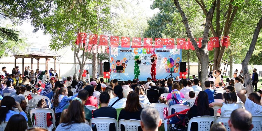 Yeşilyurt’ta “Mutlu çocuklar mutlu Yeşilyurt” şenliği