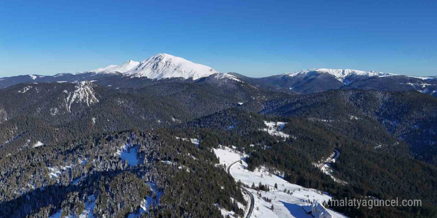 Yılbaşı tatilinde Ilgaz Dağı’na tatilci akını