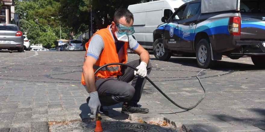 Yıldırım’da ilaçlama çalışmaları devam ediyor