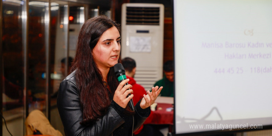 Yunusemre’de şiddetle mücadele ve iletişim semineri verildi