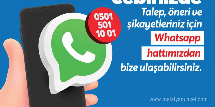 Yüreğir’de  Whatsapp İletişim Hattı kuruldu