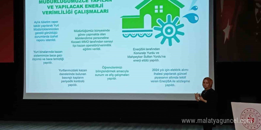 Yurtlarda enerji verimliliği görüşüldü