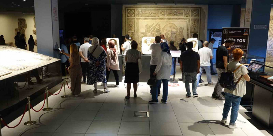 Zeugma Mozaik Müzesi, festival için Gaziantep’e gelenlerin akınına uğruyor