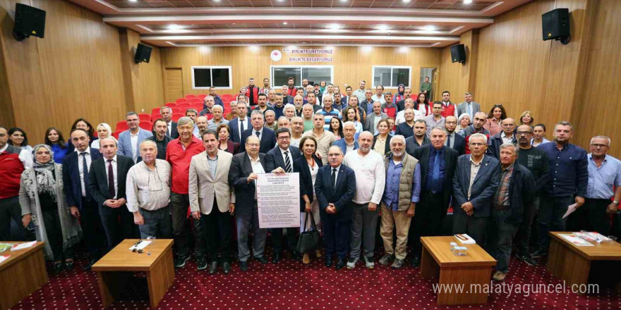 Zeytin hasadı öncesi sektör temsilcileri bilgilendirildi