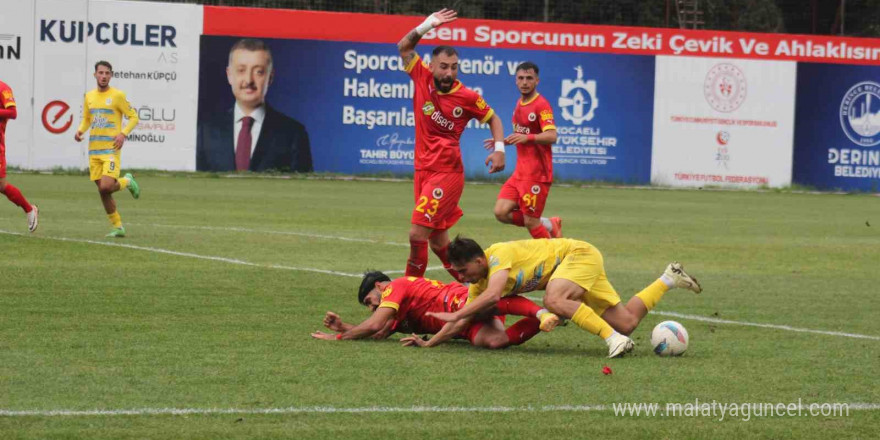 Ziraat Türkiye Kupası: Belediye Derincespor: 0 - Tire 2021 FK: 1