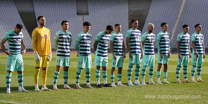 Ziraat Türkiye Kupası: Fatih Karagümrük: 0 - Çaykur Rizespor: 0 (İlk yarı)