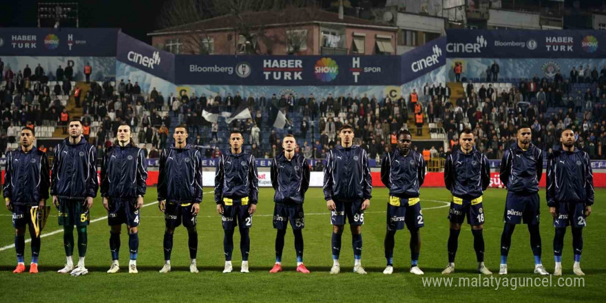 Ziraat Türkiye Kupası: Kasımpaşa: 0 - Fenerbahçe: 1 (Maç devam ediyor)