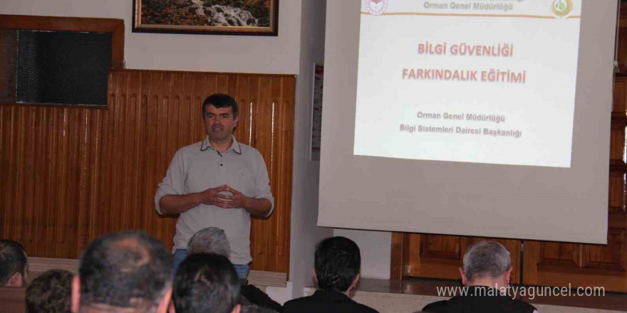 Zonguldak Orman Bölge Müdürlüğü’nde bilgi güvenliği ve farkındalık eğitimleri verildi