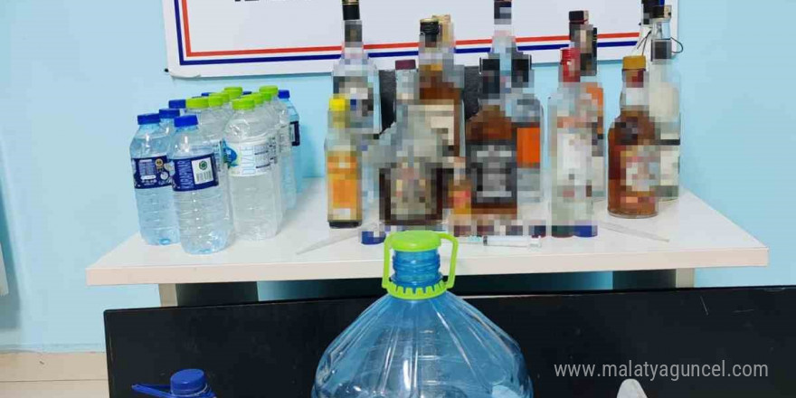 Zonguldak’ta 50 litre etil alkol ele geçirildi