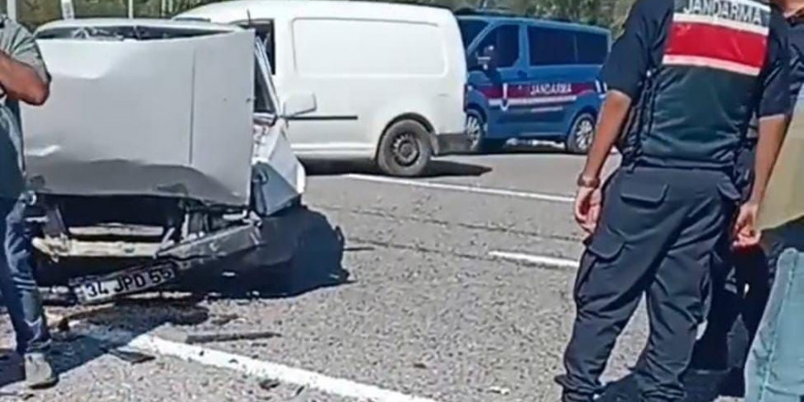 Zonguldak’ta trafik kazası; 5 yaralı